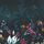 Большое панно "Tropical Meadow" арт.ETD2 011, из коллекции Etude, на стену с изображением ночного  тропического цветочного рая в ночное время суток, купить в интернет-магазине